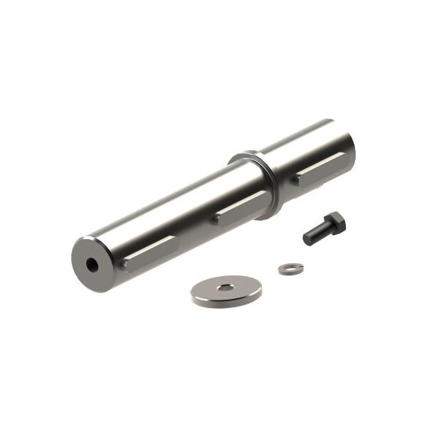 Worldwide Electric KHN Helical Bevel Reducer Single Shaft Kit; Shaft Dia=1.25", L= 8.423" (2.36" Usable); Hardw. Incl KHN47-OPS-S - main
